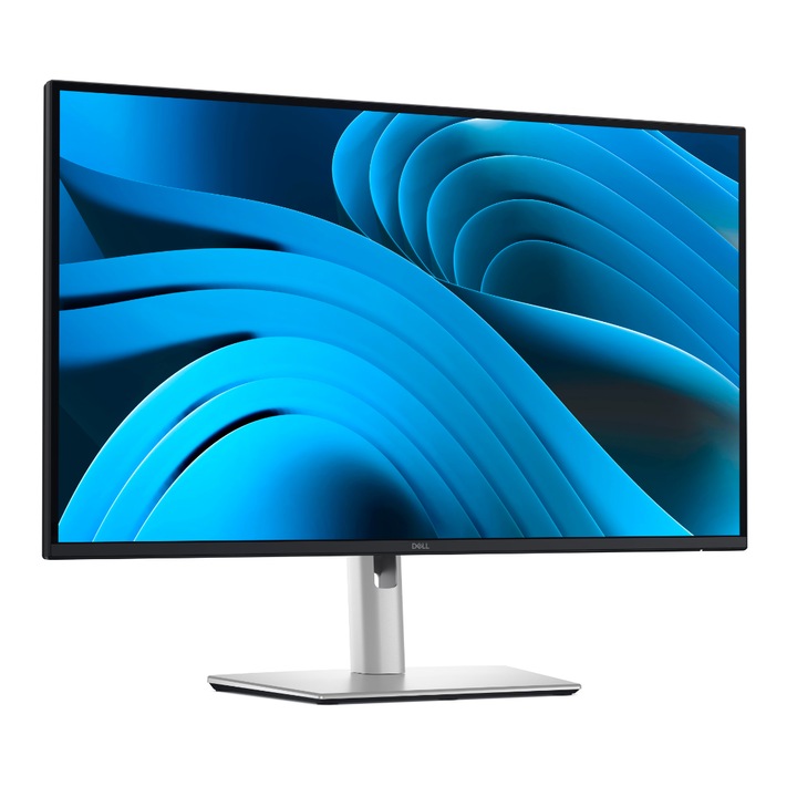 Monitor LCD Dell P2725DE 27", QHD 2560x1440, HDMI, DP, USB-C, argintiu, negru