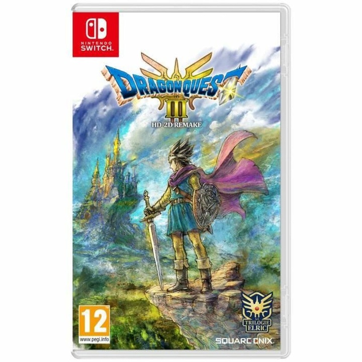 Videójáték Switchre, Dragon Quest III HD-2d Remake, Square Enix, Franciaország