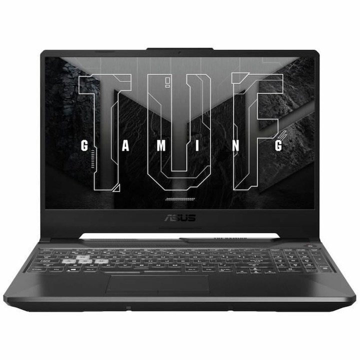 Asus TUF Gaming A15 laptop, 15.6", AMD Ryzen 7 7435HS, 16 GB RAM, 512 GB SSD, NVIDIA GeForce RTX 3050, Fekete