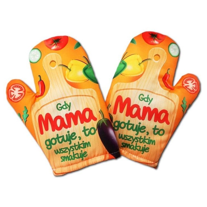 Универсални устойчиви кухненски ръкавици Aaron в цвят