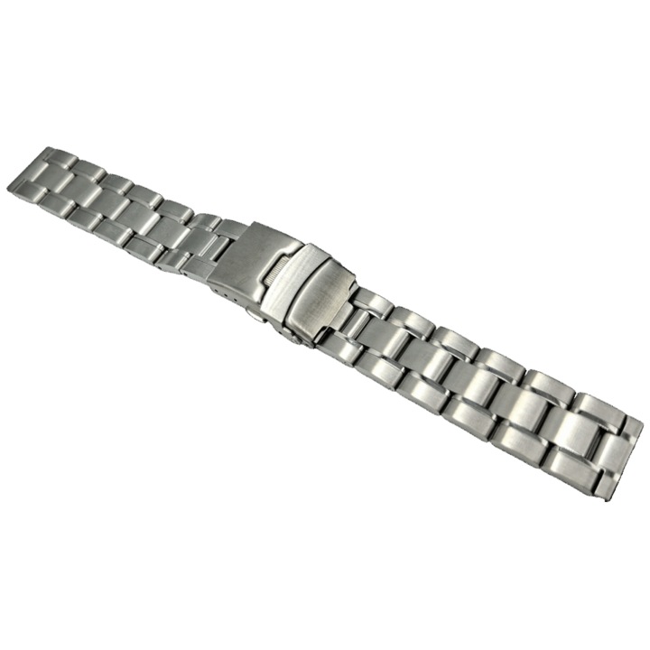 Brățară ceas din oțel inoxidabil, 18 mm, 16,8 cm, 3 mm