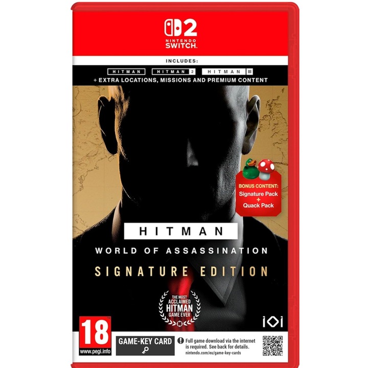 Joc Hitman World Of Assassination Signature Edition Pentru Nintendo Switch 2