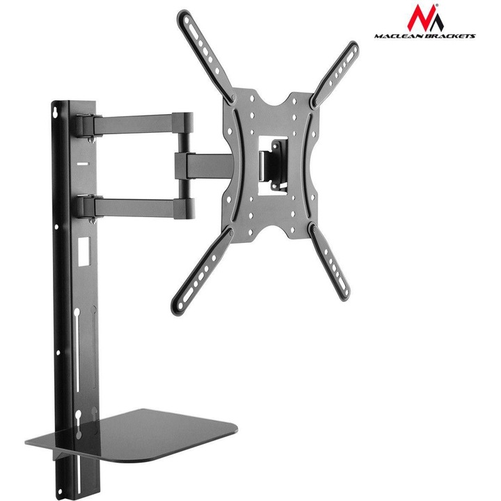 Стойка за телевизор Maclean MC-772, 30x45см, черна