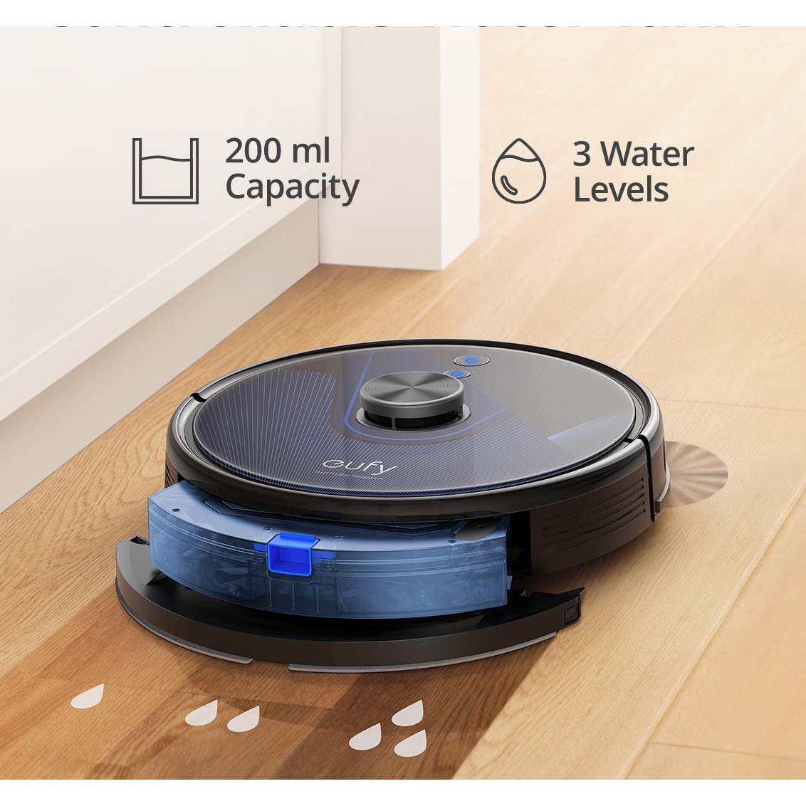 Aspirator Anker Eufy RoboVac L35 WiFi Mop, 3.200Pa, iPath Laser