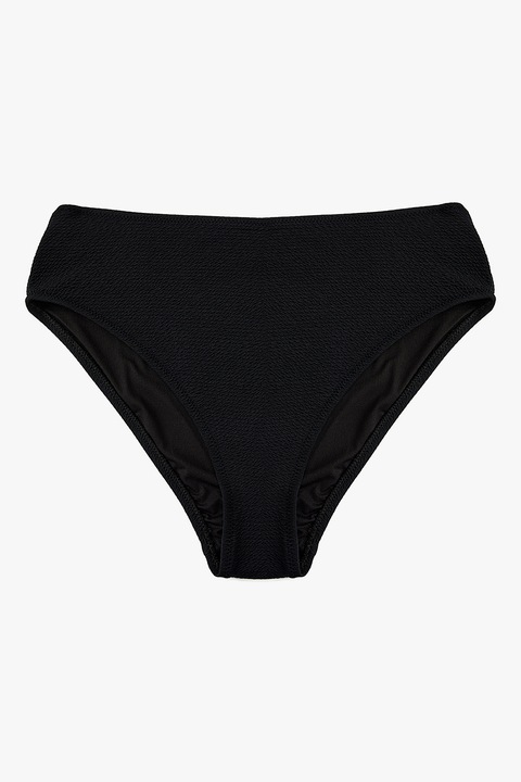 KOTON, Slip hipster texturat, Negru