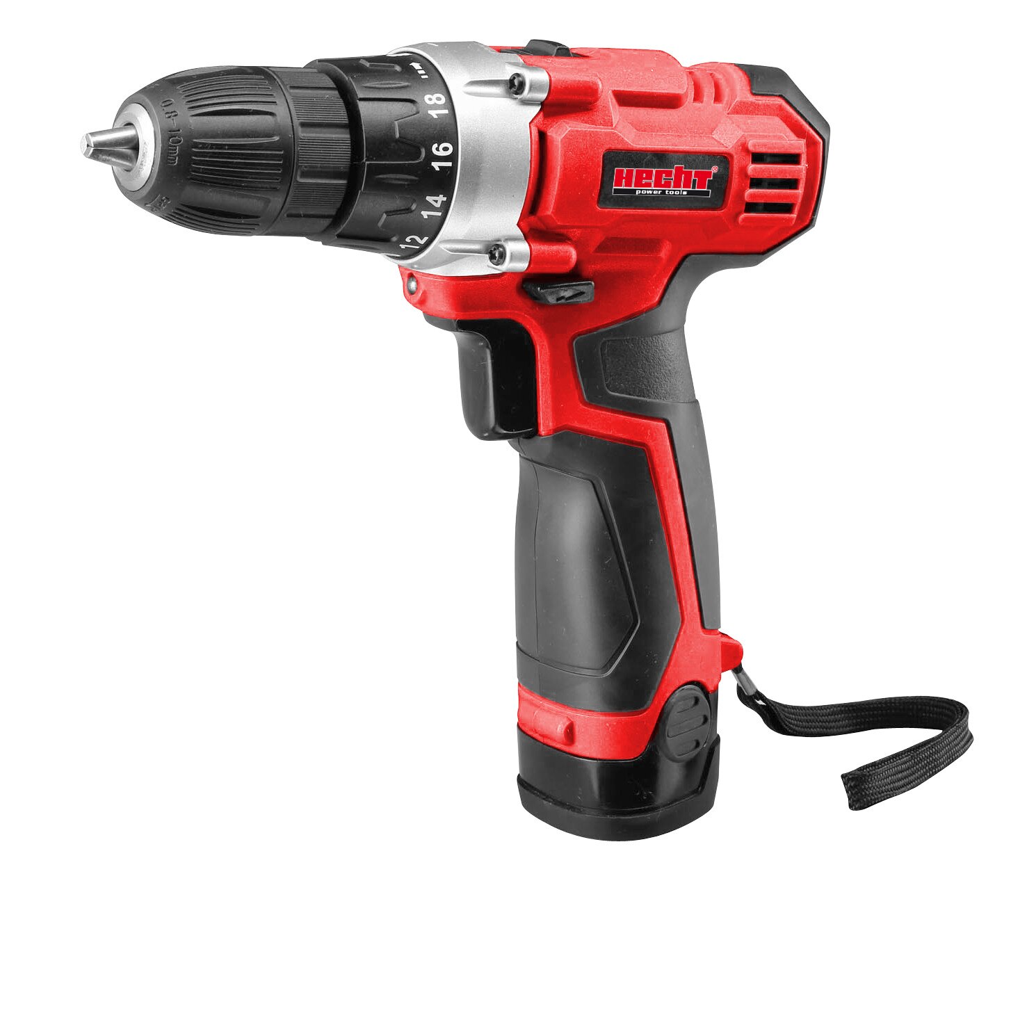 Masina de gaurit HECHT 1260, cu acumulator, 10.8 V Li-ion, 1.5 Ah