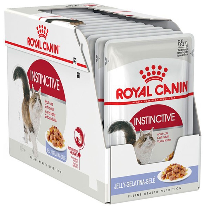 Hrana umeda pentru pisici Royal Canin, Instinctive, in aspic, 12x85g