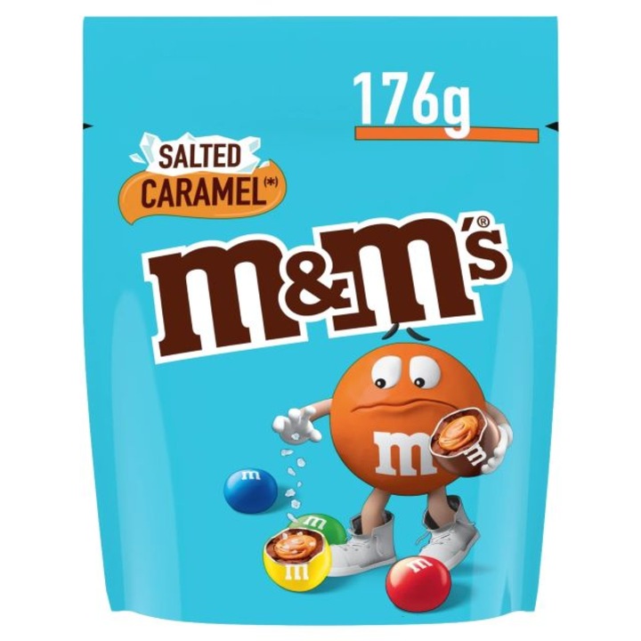 Bomboane M&M's Caramel Sarat, 176g