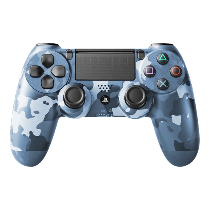 Dualshock 4 kontroller kék álcázó mintával v2 PlayStation 4-hez