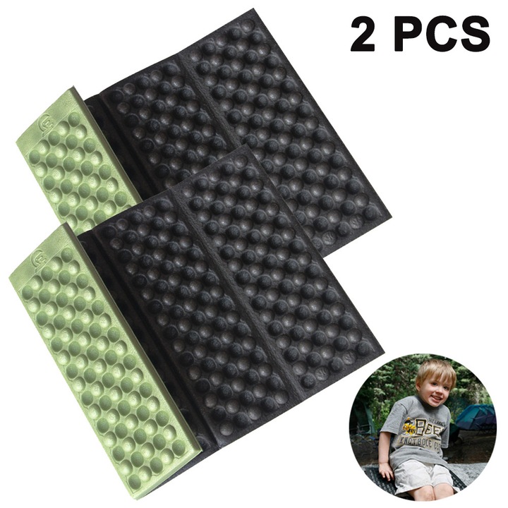Set 2 perne pliabile izolate, multicolor, 39x27x1.8cm