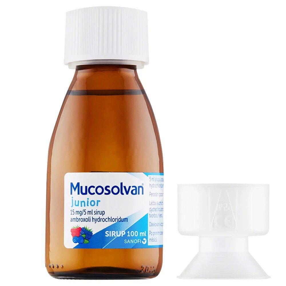Solvan Tab Sirop Muco solvan Junior, 15mg / 5ml 100ml, Sanofi - eMAG.ro