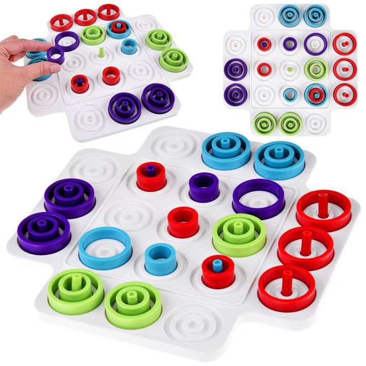 TRAP Tic Tac Toe - ügyességi társasjáték