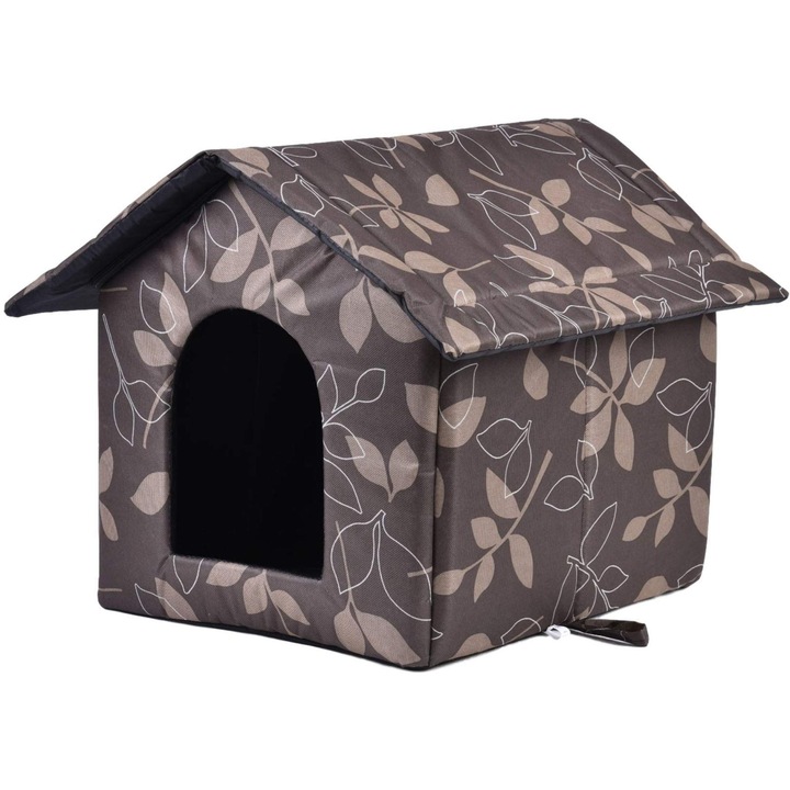 Casa pentru pisici pentru exterior, rezistenta la iarna, pliabila, impermeabila si rezistenta la intemperii, pestera pentru pisici, casa pentru animale de companie