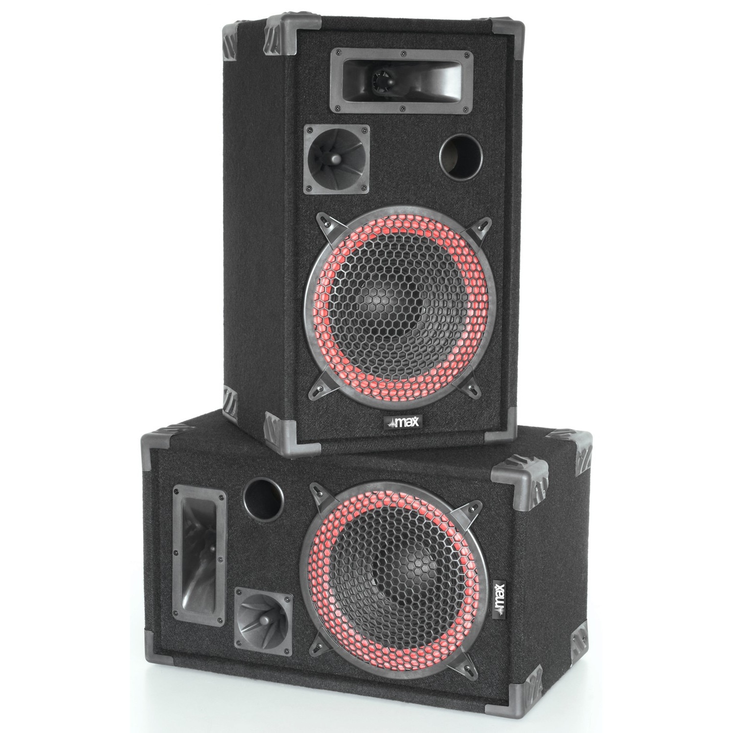 Set de 2 boxe pasive, 250W RMS, 8", Max XEN3508