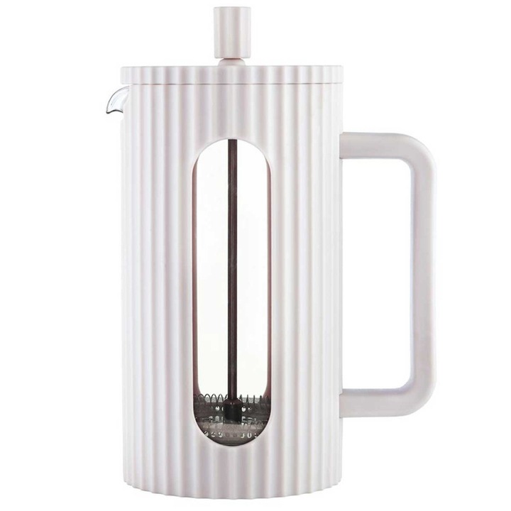 Aparat de cafea/ceai cu piston 1000 ml Klausberg Kb-7753 Alb Lumarko!