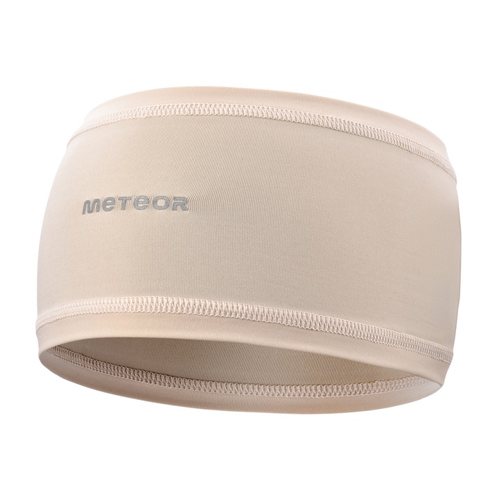 Sportsapka, Meteor, Univerzális méret, Lélegző és gyorsan száradó, Ideális futáshoz és szabadtéri tevékenységekhez, Védelem a hideg ellen, Termikus kényelem, Szintetikus anyag, Bézs