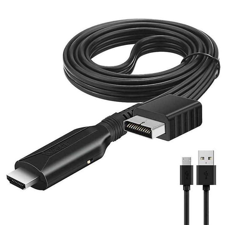 Adaptor HDMI pentru PlayStation 2, 720P/1080P, plug and play