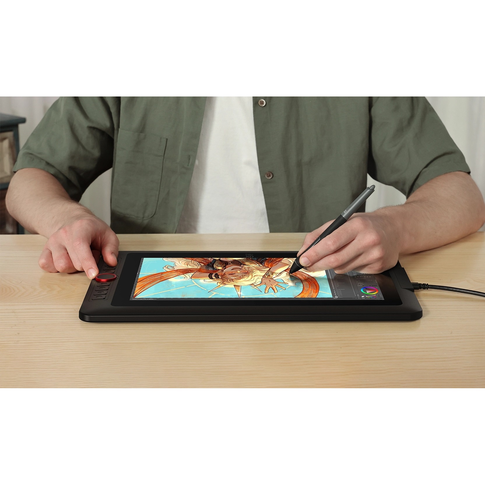 Графичен таблет XP-PEN Artist 13.3 Pro V2, 16K X3 Pro Smart Chip Stylus ...