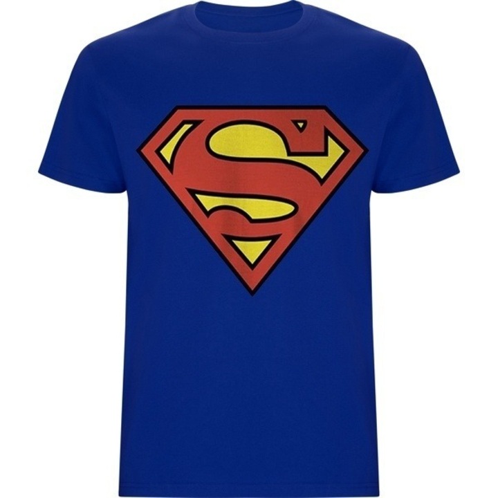 Gyerek Printex Póló, Rövid Ujjú, Superman, Kék, 68cm, 3-6 hónapos