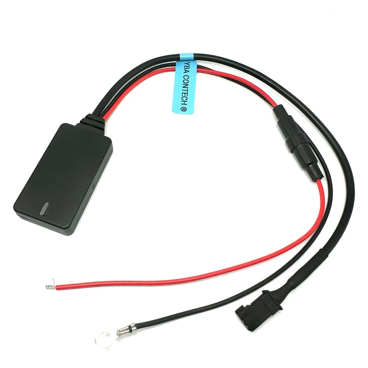 Modul Adaptor Bluetooth AUX IN, pentru muzica 3 pini, compatibil Mercedes-Benz, Negru