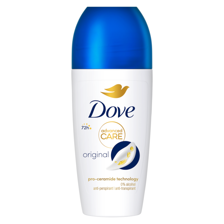 Deodorant Roll-On Dove Advanced Care Original, 50 ml