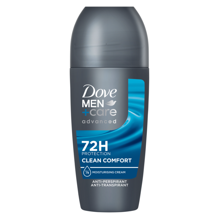Deodorant Roll-On Dove Men+Care Advanced Care Clean Comfort, 50 ml