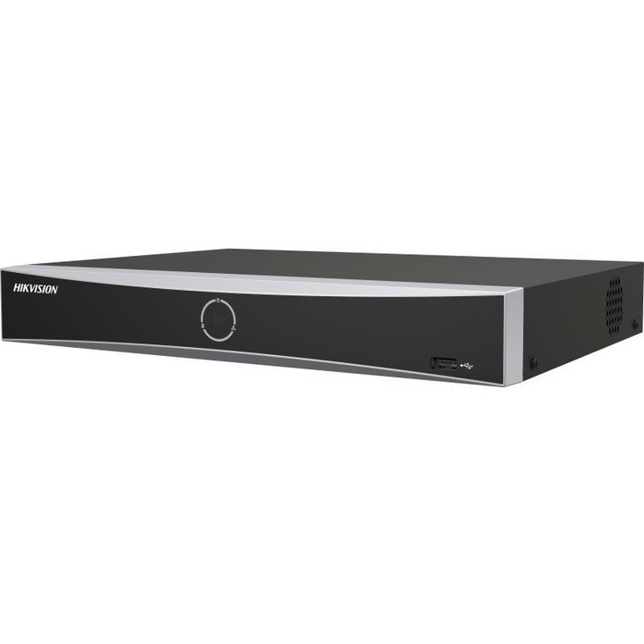IP рекордер Hikvision, модел DS-7608NXI-K1(D), 12 Mpx, 8 камери, 16 TB