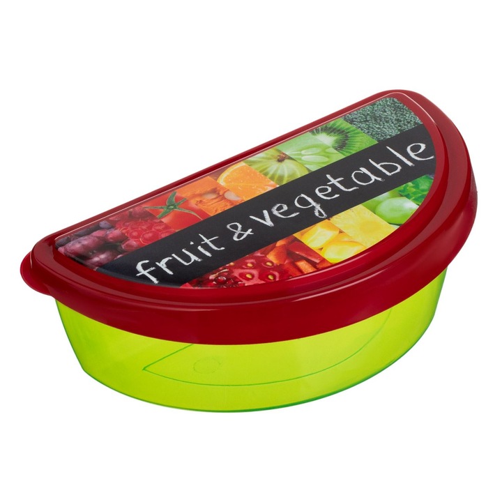 Caserola cu capac fructe 23x13x8cm