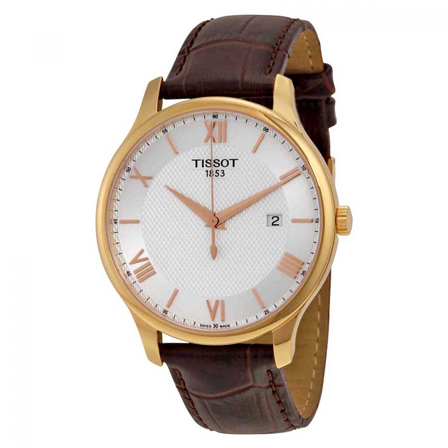 Ceas original barbatesc Tissot T-Classic Tradition T063.610.36.038.00 / T0636103603800