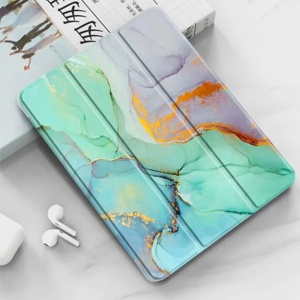 Husa tableta din piele pentru Huawei MatePad 11.5, Protectie Completa, Functie de Stand, Verde