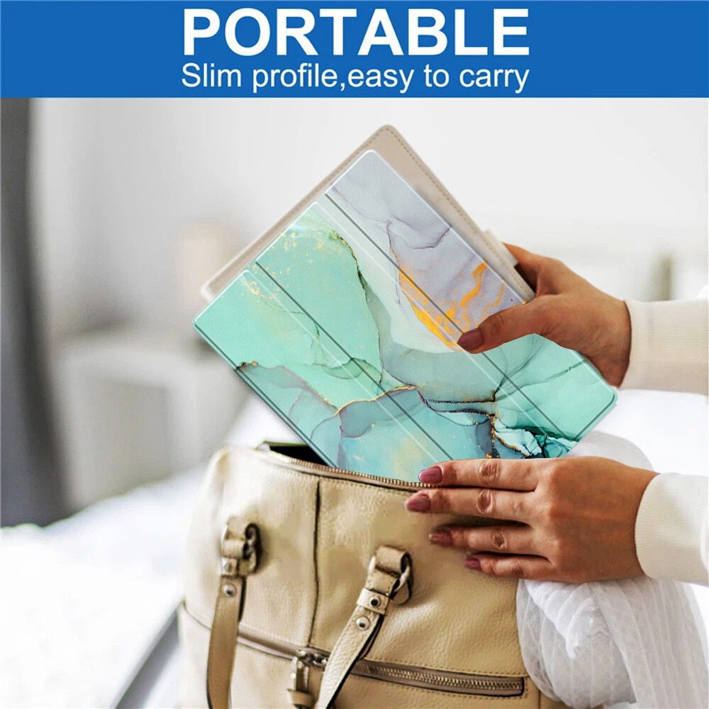 Husa tableta din piele pentru Huawei MatePad 11.5, Protectie Completa, Functie de Stand, Verde