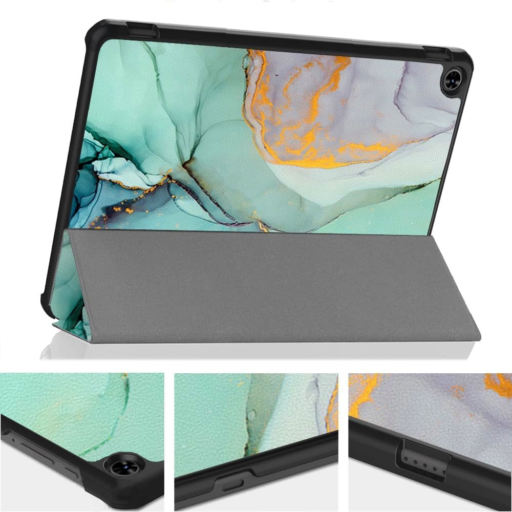 Husa tableta din piele pentru Huawei MatePad 11.5, Protectie Completa, Functie de Stand, Verde