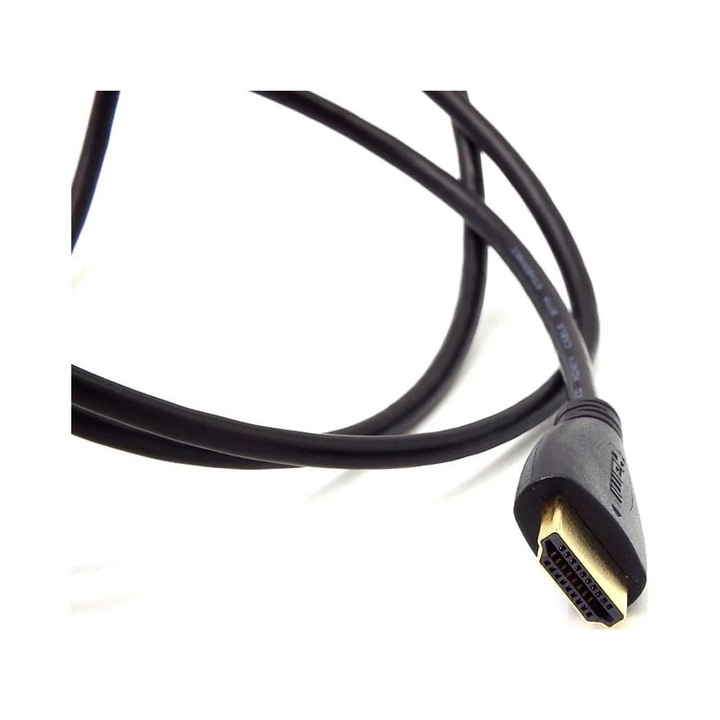 HDMI кабел 1M 4K HD, v1.4, 99.99% мед, златни конектори