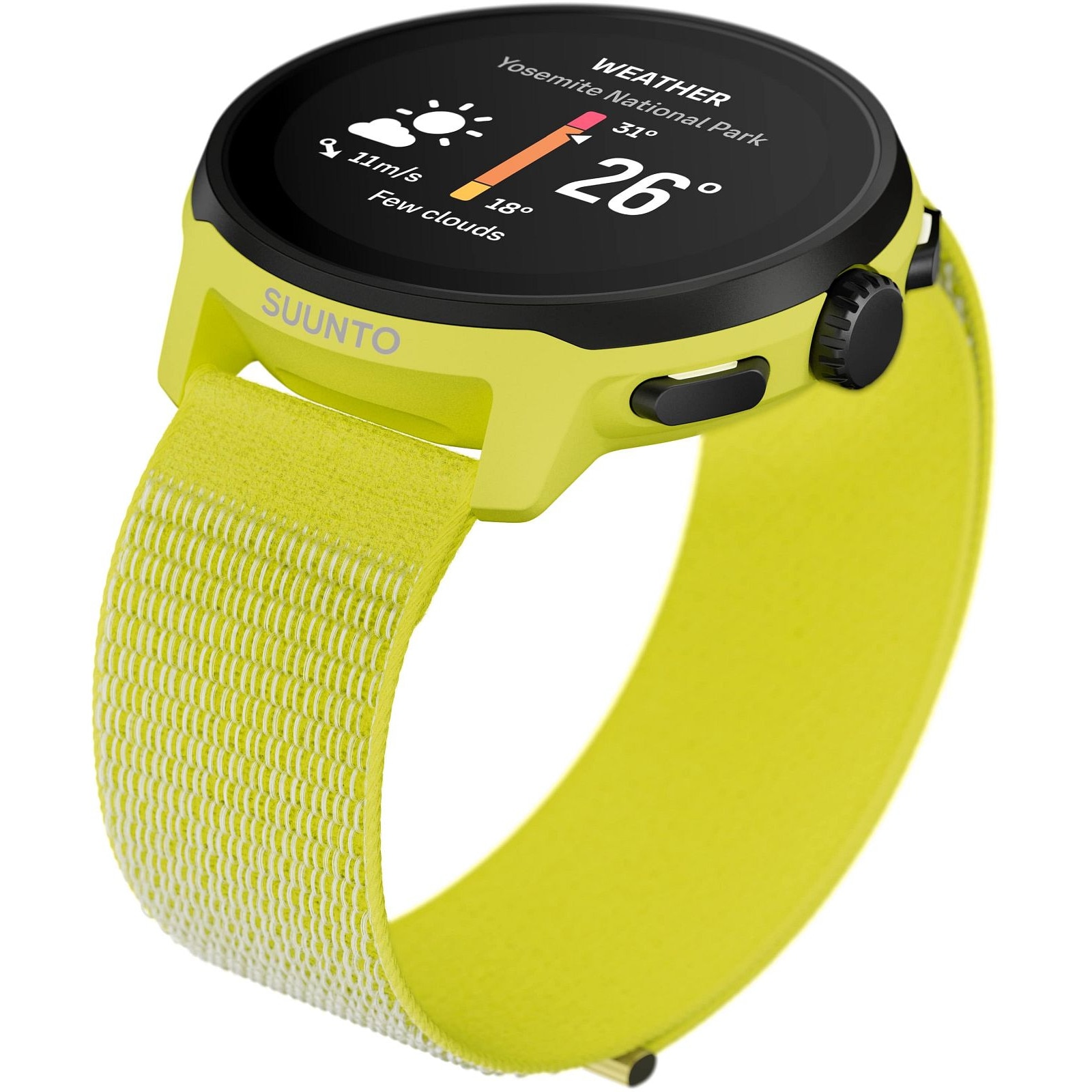 SUUNTO RUN ライム Ceas smartwatch Suunto Run Lime, galben, sport, pentru barbati si