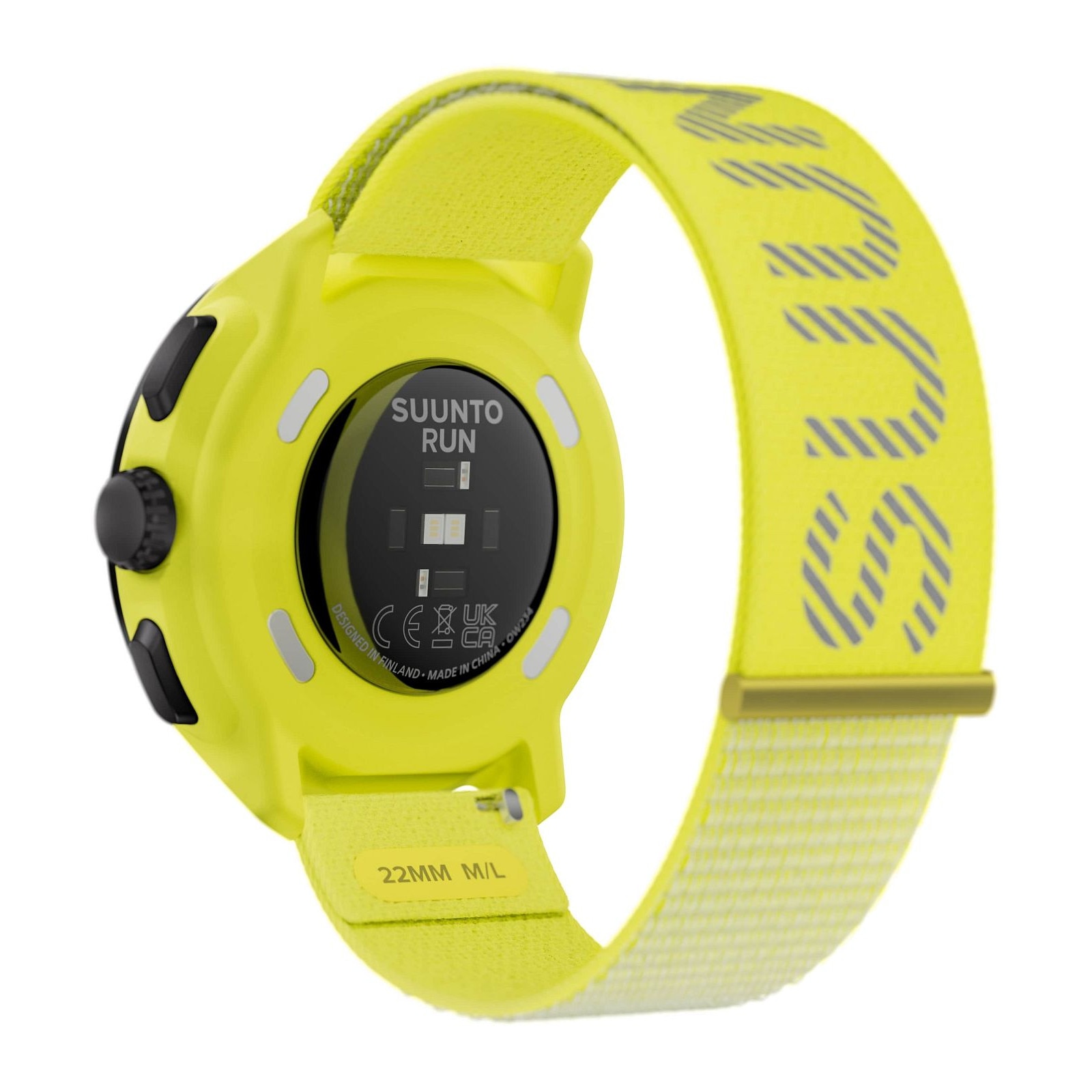 Ceas smartwatch Suunto Run Lime, galben, sport, pentru barbati si
