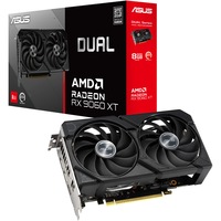Placa video ASUS Dual Radeon RX9060XT, 8G GDDR6, 128-bit