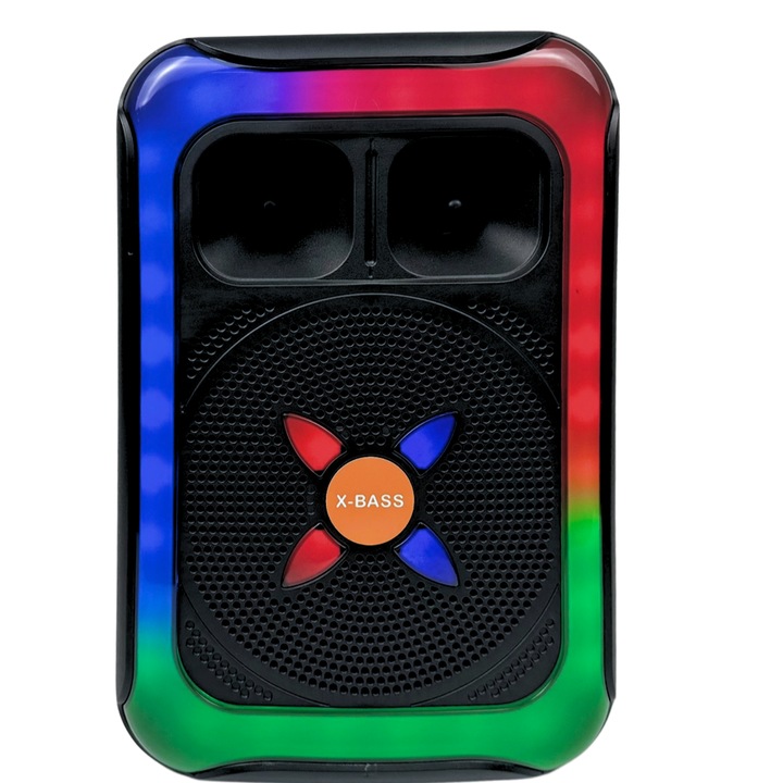 Boxa portabila bluetooth Digivolt DG-1165, Difuzor de 8 Inch, Cititor Card SD, USB, Telecomanda