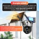 Camera Supraveghere video 4G dubla, Portabila, Daismart®, 8MP, Panou Solar 10W si incarcare la priza, detectare miscare, Baterie 10000mAh, PTZ, Vedere Nocturna, Audio Bidirectional, IP66, Exterior, negru