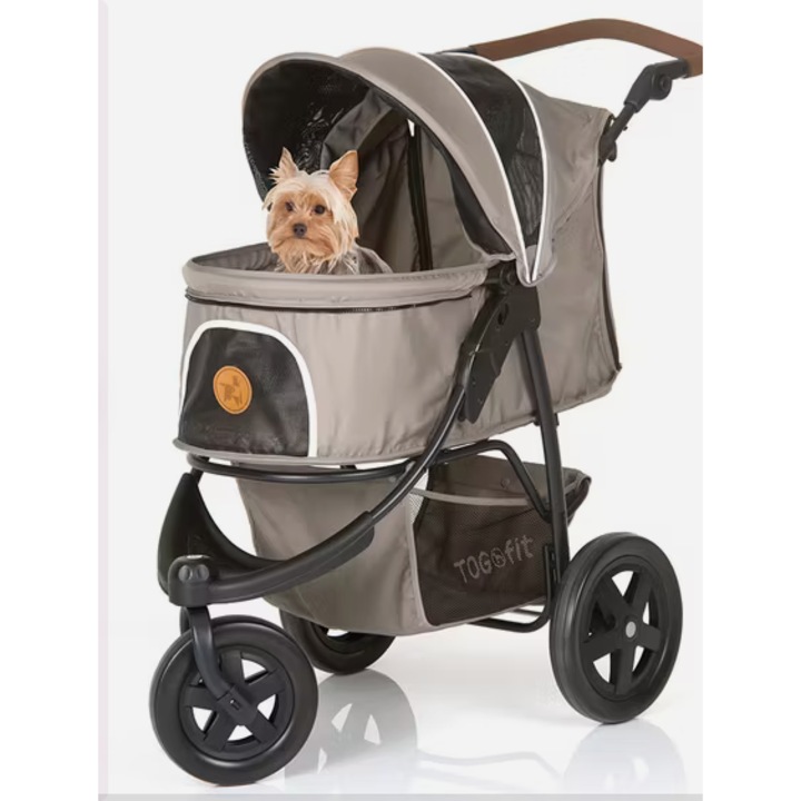 Carucior pentru caini Hauck / Carucior Togfit Pet Roadster - Gri
