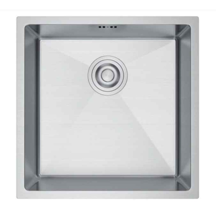 Chiuveta de bucatarie inox Rita, montaj sub blat, finisaj inox