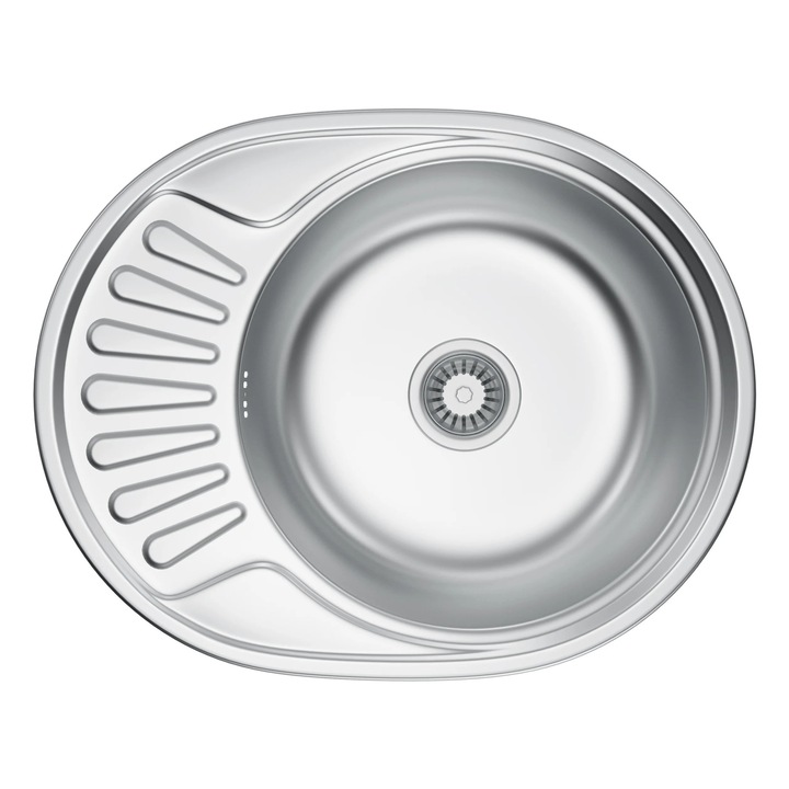 Chiuveta de bucatarie inox GAJA, montaj pe blat, finisaj satinat