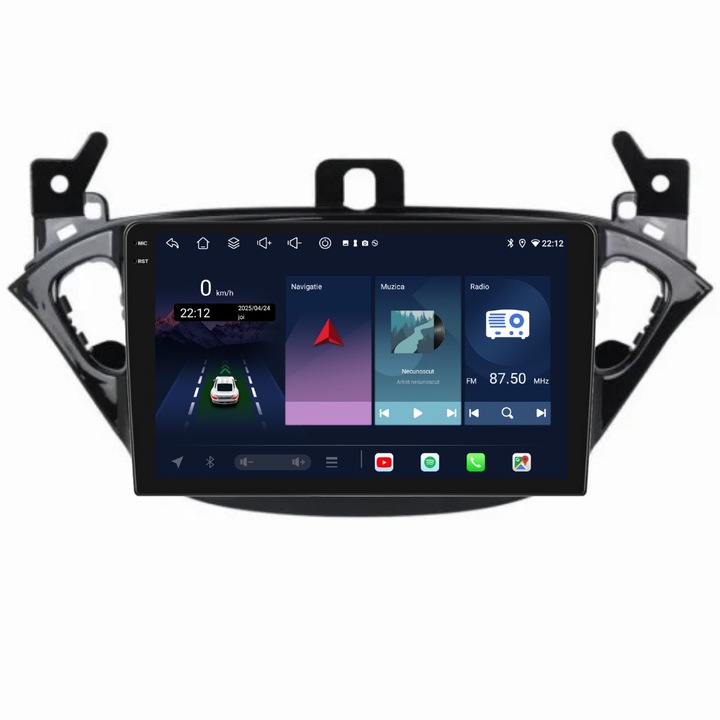 Navigatie PilotOn Opel Adam 2012-2019 9 inch 6GB 128GB 8 CORE
