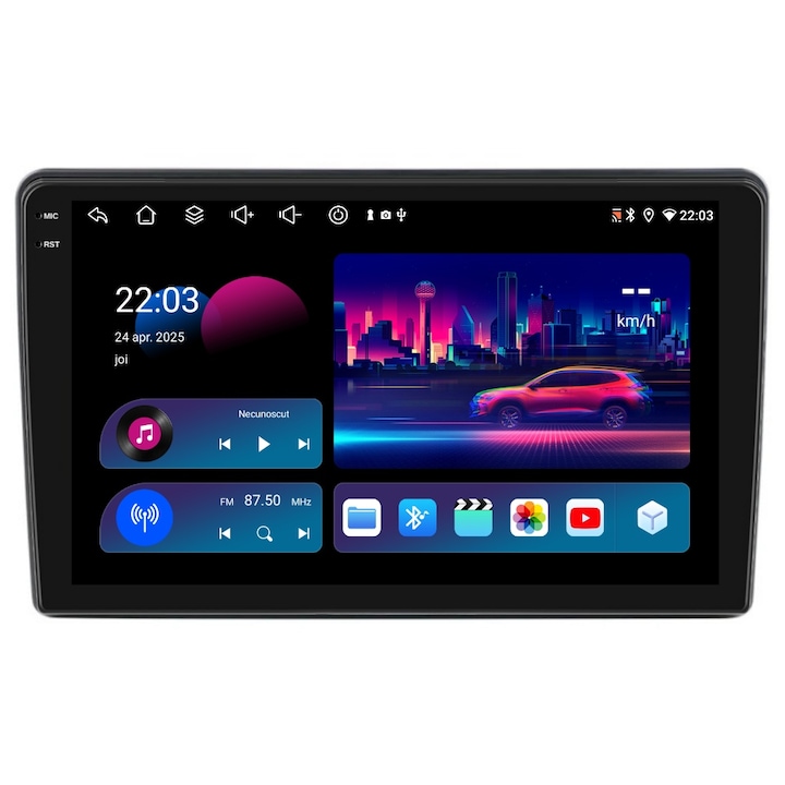 Navigatie PilotOn Opel Corsa C 2000-2006 9 inch 4GB 64GB 8 CORE