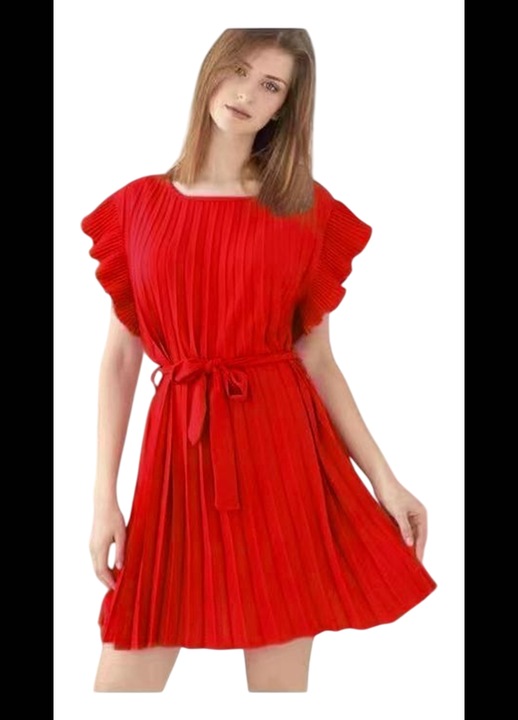 Rochita de vara racoroasa masura universala rosie