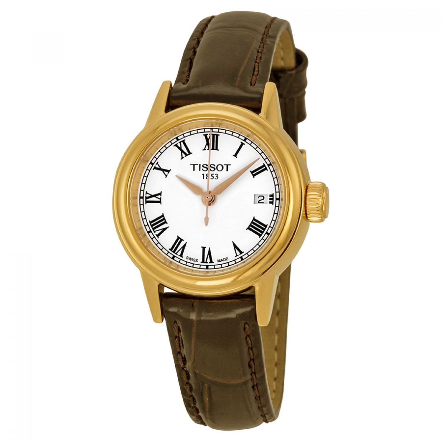 Ceas original de dama Tissot T-Classic Carson T085.210.36.013.00 / T0852103601300