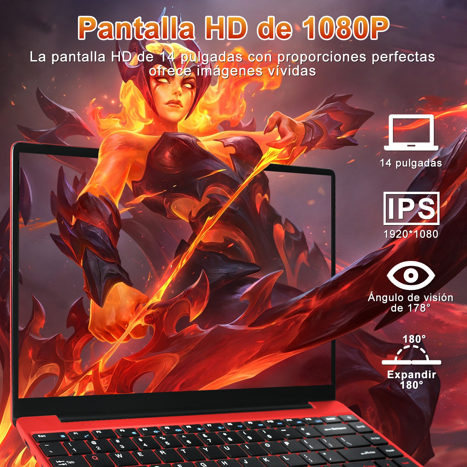 Laptop Computer Celeron N4020 pana la 2.8Ghz, 14 Inch Laptops Win 11 cu ...