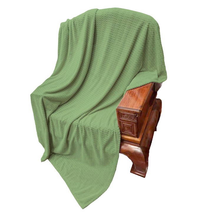 Patură Cocolino Sin, Ralex, 200x230cm, policoton, multicolor