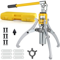 Extractor hidraulic 5T, kashemano, Set extractoare cu 3 falci, Vertical si Orizontal, cu/Cutie, Reparatii mecanice de mare putere