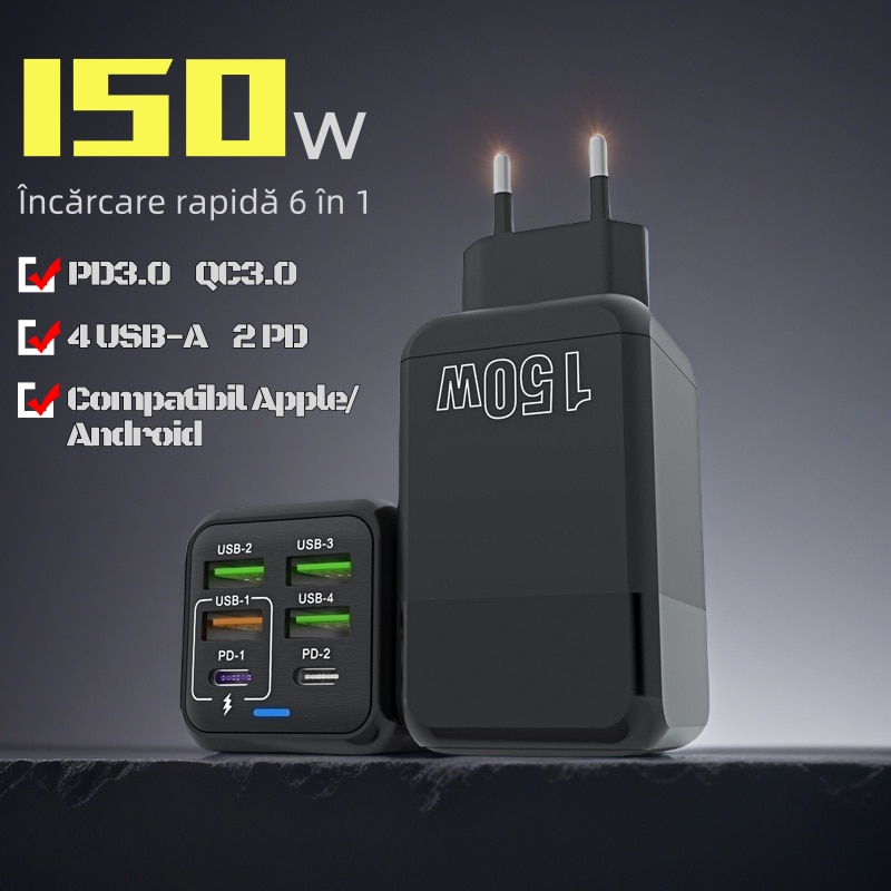 Multiprise Électrique - BYONDSELF - 4000W - 12 Prises - 4 USB - 2 Type