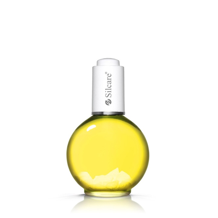 Uleipentru unghii si cuticule Silcare The Garden of Colour, 75 ml, cu ulei de migdale si piersici, hidratare si regenerare